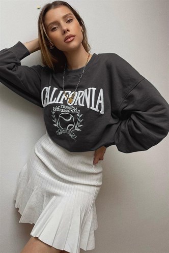 Mad Girls Füme Sweatshirt MG1112