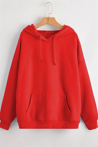 Mad Girls Red Womens Sweatshirt MG811