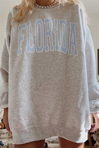 Mad Girls Blue Sweatshirt MG1203