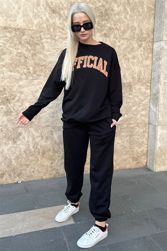 Mad Girls Black Tracksuit MG944