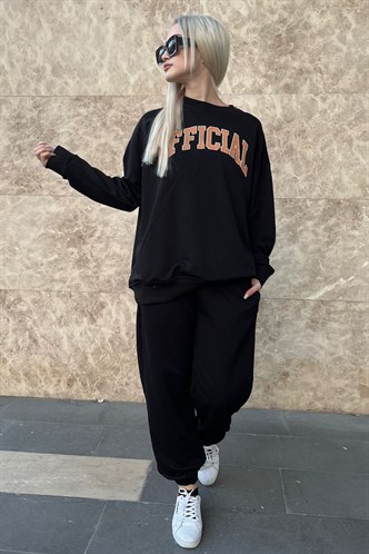 Mad Girls Black Tracksuit MG944