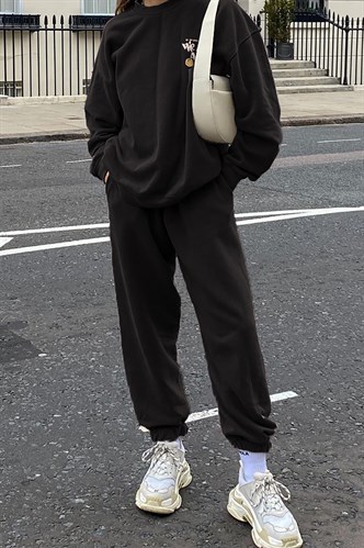 Mad Girls Black Tracksuit Mg1278