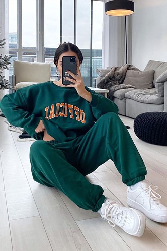 Mad Girls Green Tracksuit MG944