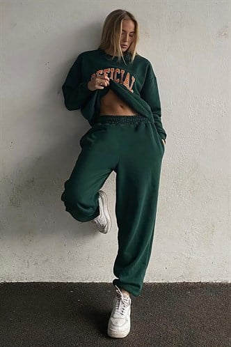Mad Girls Green Tracksuit MG944