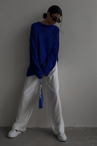 Saks Bisiklet Yaka Basic Kazak MG1264