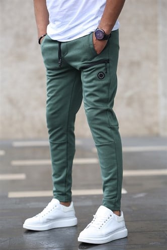 Madmext Basic Haki Eşofman 4207