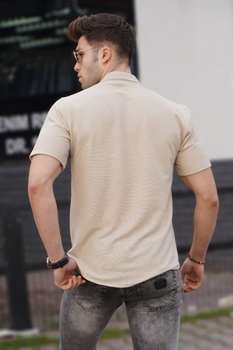 Madmext Bej Erkek Gömlek 5500