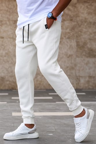 Madmext Beyaz Basic Eşofman 4210