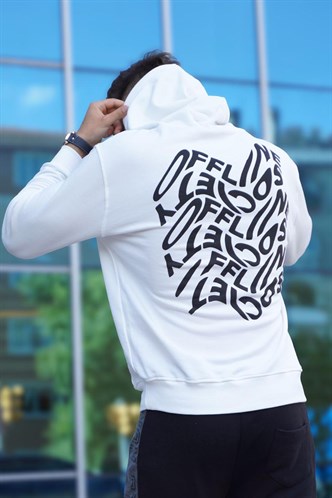 Madmext Ekru Erkek Sweatshirt 5314