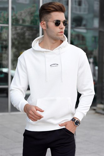 Madmext Ekru Erkek Sweatshirt 5314