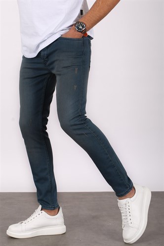Madmext  Erkek Mavi Skinny Fit Jean 5680