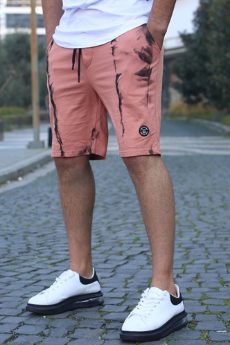 Madmext Erkek Pudra Basic Şort 5446