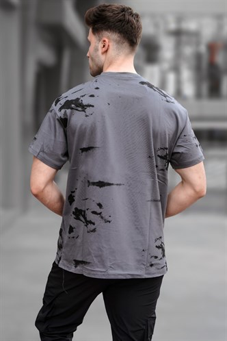 Madmext Füme Over Fit Erkek Tişört 5207