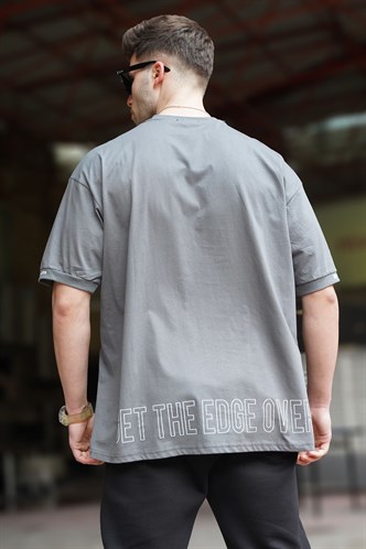 Madmext Füme Oversize T-Shirt 5803