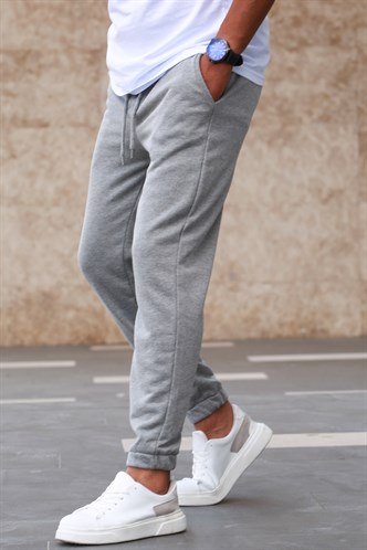 Madmext Gri Basic Eşofman 5424