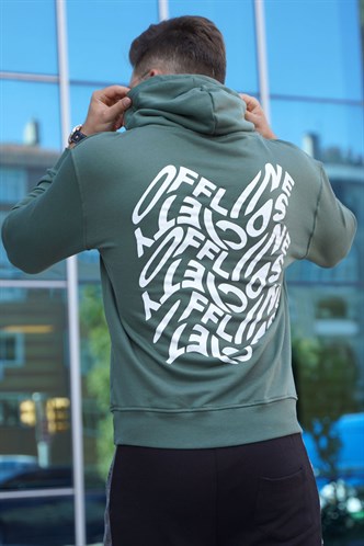 Madmext Haki Erkek Sweatshirt 5314