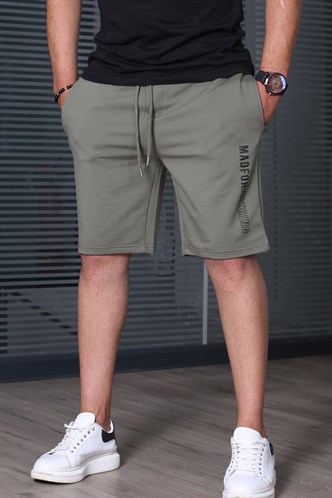 Madmext Haki Kapri Şort 5403