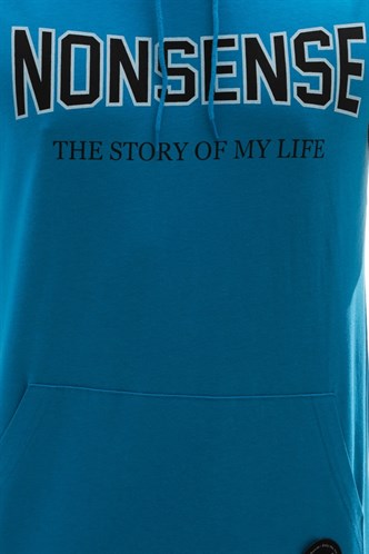 Sleeveless T-Shirt In Hooded Blue 2882