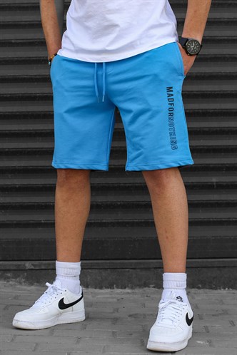 Madmext Mavi Kapri Şort 5403