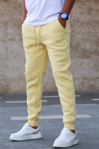 Madmext Sarı Basic Eşofman 5433