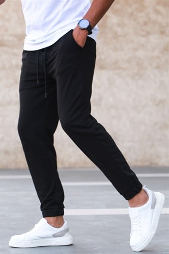 Madmext Siyah Basic Eşofman 5424