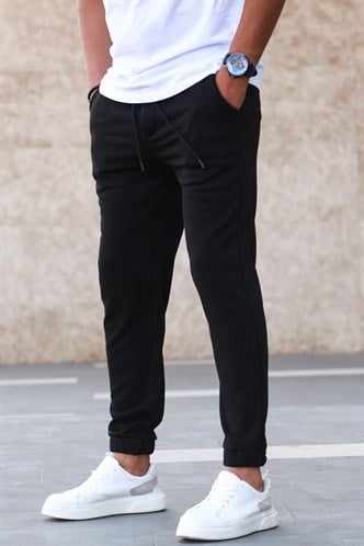 Madmext Siyah Basic Eşofman 5424