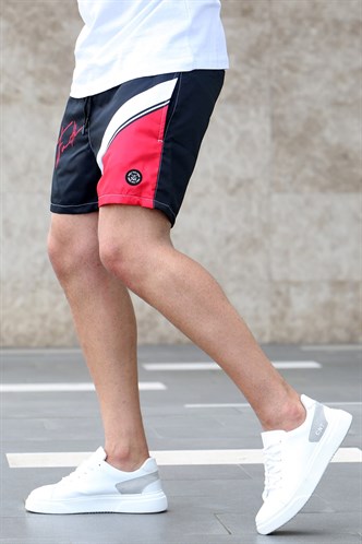 Madmext Red Swim Wear Short 4265