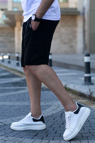 Madmext Siyah Erkek Regular Fit Şort  4842