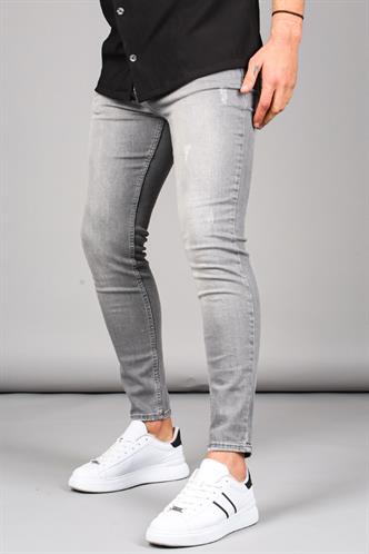 Madmext  Süper Skinny Fit Füme Jeans MDX9006