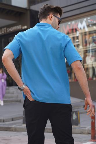 Mavi Basic Kısa Kollu Erkek Gömlek 5598