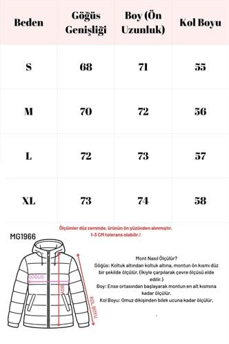 Kahverengi Dik Yakalı Cepli Peluş Mont MG1966