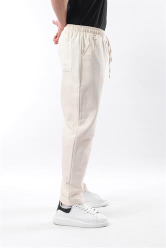 Madmext Bej Fit Kesim Erkek Pantolon E6558