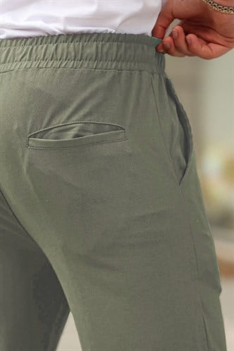 Açık Haki Relaxed Erkek Pantolon 6510
