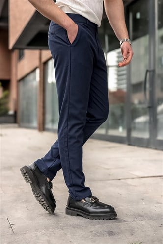 Lacivert Basic Erkek Pantolon E6576