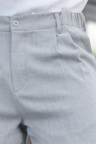 Gri Rahat Kesim Erkek Kumaş Pantolon E6577