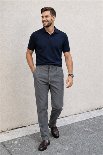Füme Regular Fit Erkek Pantolon E6572
