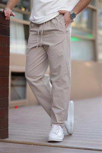 Bej Rahat Kesim Erkek Pantolon E6561