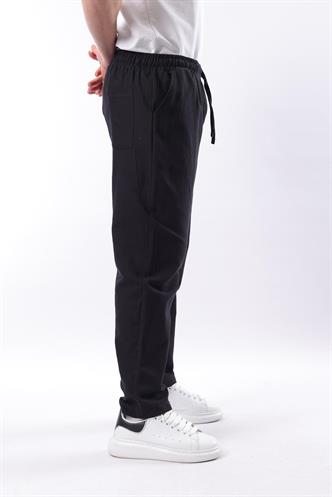 Madmext Siyah Fit Kesim Erkek Pantolon E6558