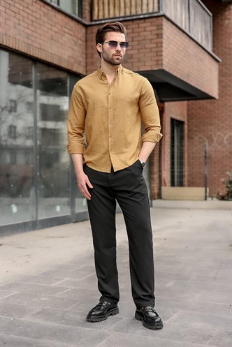 Siyah Basic Erkek Pantolon E6576