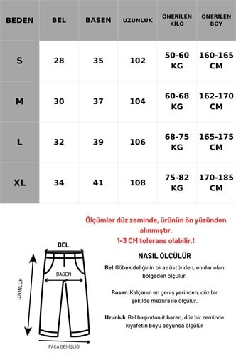 Bej Ekose Desenli Balon Fit Kadın Pantolon MG2686