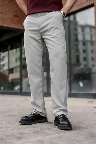 Gri Basic Erkek Pantolon E6576