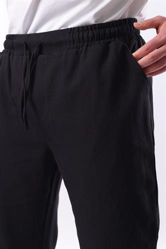 Madmext Siyah Fit Kesim Erkek Pantolon E6558