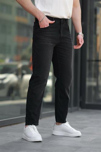 Siyah Erkek Jean Pantolon E7419