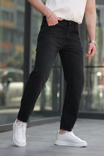 Siyah Erkek Jean Pantolon E7419