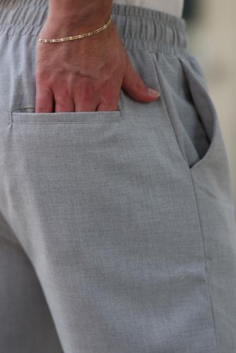 Gri Regular Fit Erkek Pantolon E6574