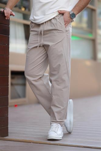 Bej Rahat Kesim Erkek Pantolon E6561