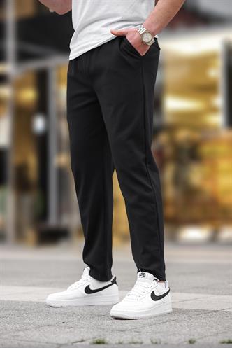 Siyah Düz Paça Erkek Pantolon E6556