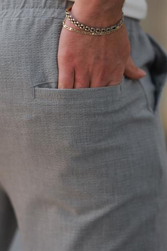 Gri Regular Fit Erkek Pantolon E6572