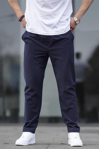 Lacivert Düz Paça Erkek Pantolon 6530