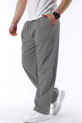 Füme Bol Paça Beli Bağlamalı Erkek Pantolon E7403